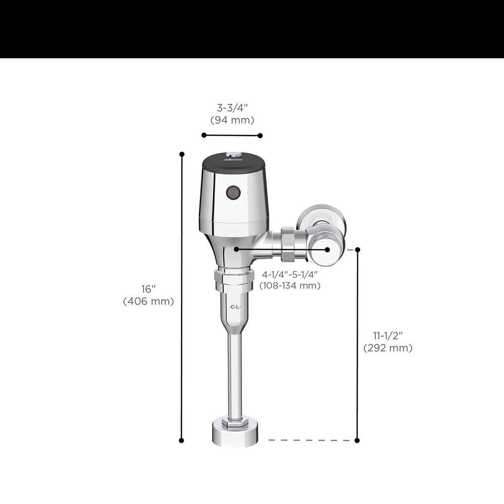 American Standard Polished Chrome Sensor Flush Valve 