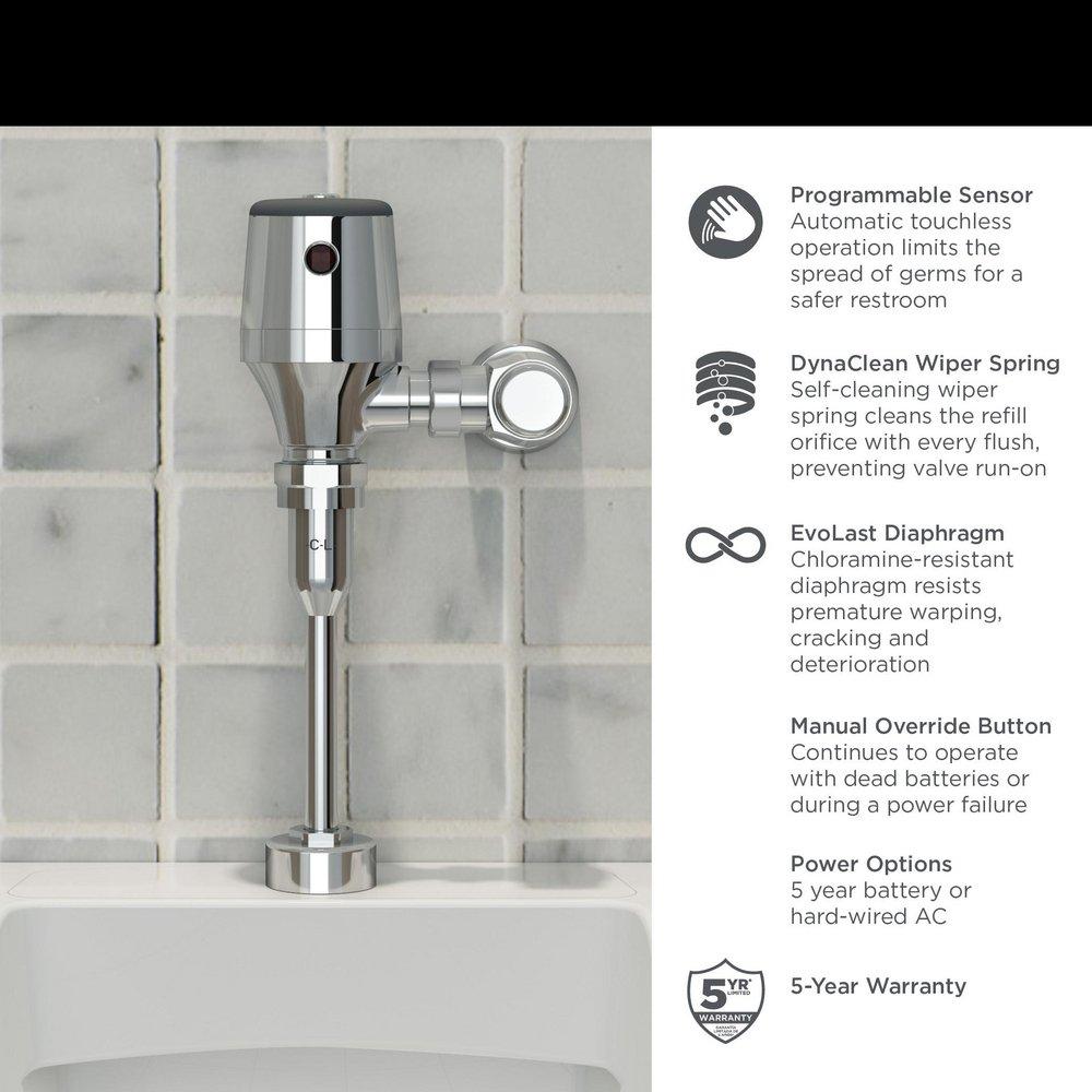 American Standard Polished Chrome Sensor Flush Valve 