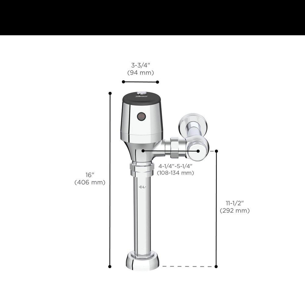 American Standard Polished Chrome 1.28 gpf Flush Valve 