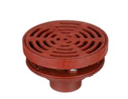4 in. No Hub Cast Iron Floor Drain