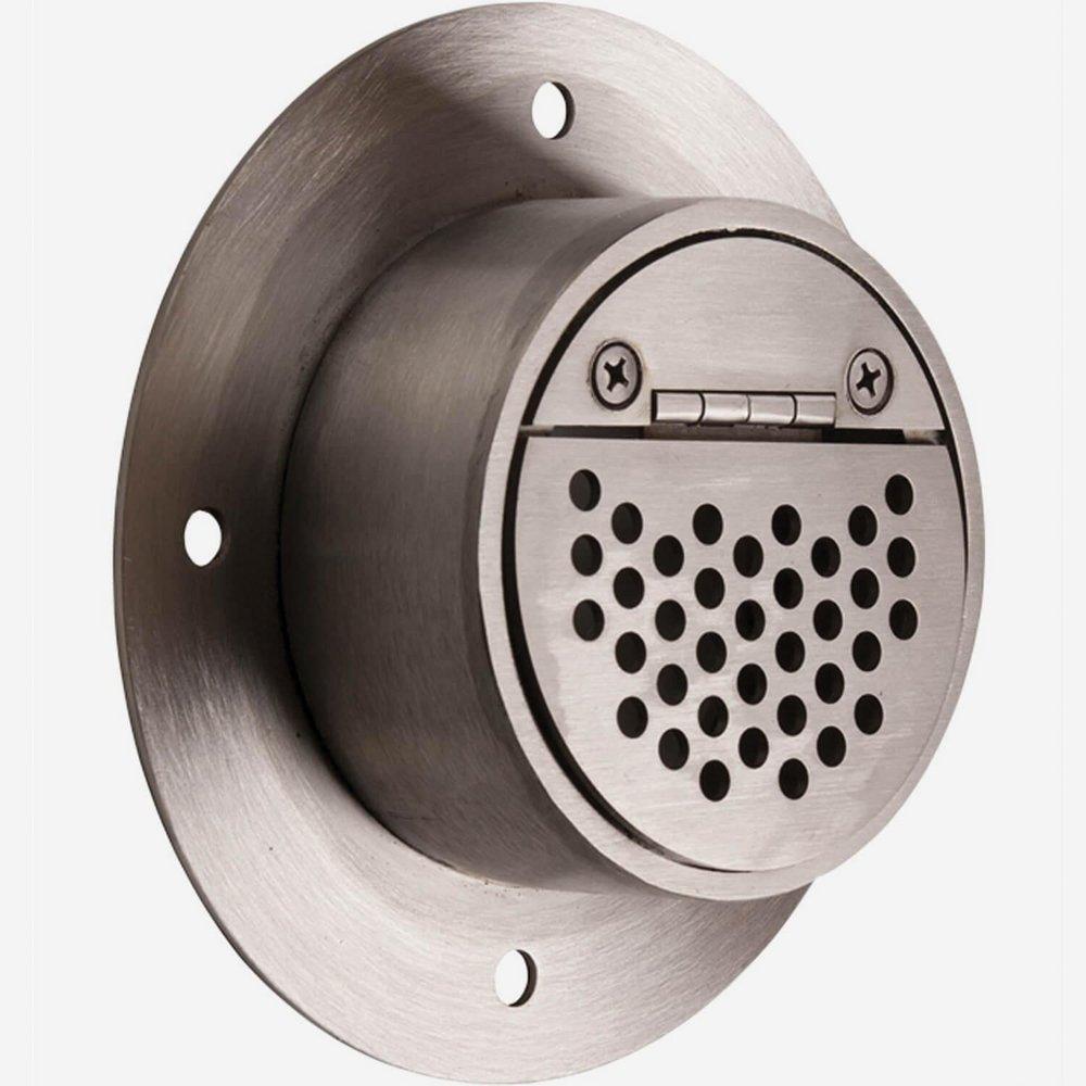 6 Dspt Cvr W/Hinge Ss 