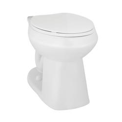Elongated Toilet Bowl in White