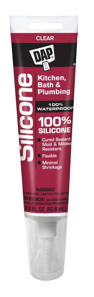 KITC BATH 100% SILI SEAL CLR 6 PK 