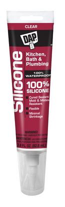 KITC BATH 100% SILI SEAL CLR 6 PK 