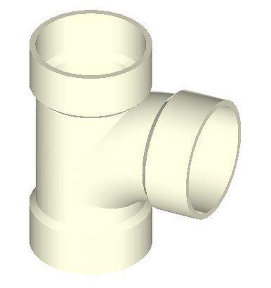14x6 Sanitary Tee, DWV PVCHxHxH 
