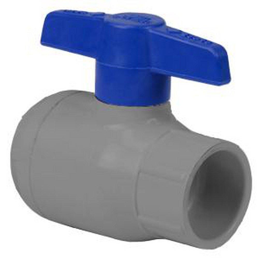 Spears&reg; Manufacturing Company Grey Plastic Full Port Socket Weld 150# Ball Valve 