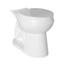 Round Toilet Bowl in White 