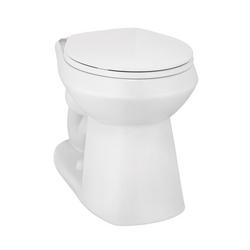 Round Toilet Bowl in White