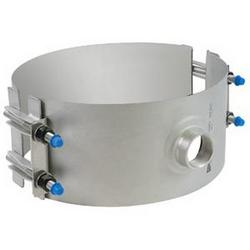 16 x 1 in. Threaded Stainless Steel Double Strap Saddle