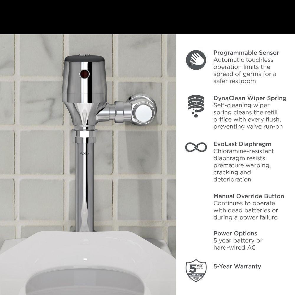 American Standard Polished Chrome 1.1 gpf Flush Valve 