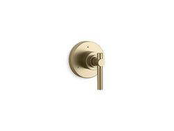 Single Handle Transfer & Diverter Valve Trim in Brushed French Gold