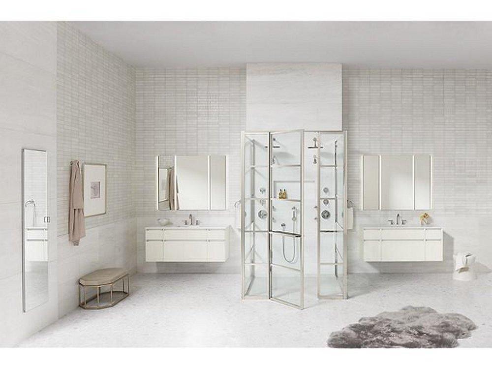 Kallista Brushed French Gold Single Handle Transfer & Diverter Valve Trim 