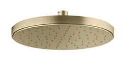 Single Function Showerhead in Brushed French Gold