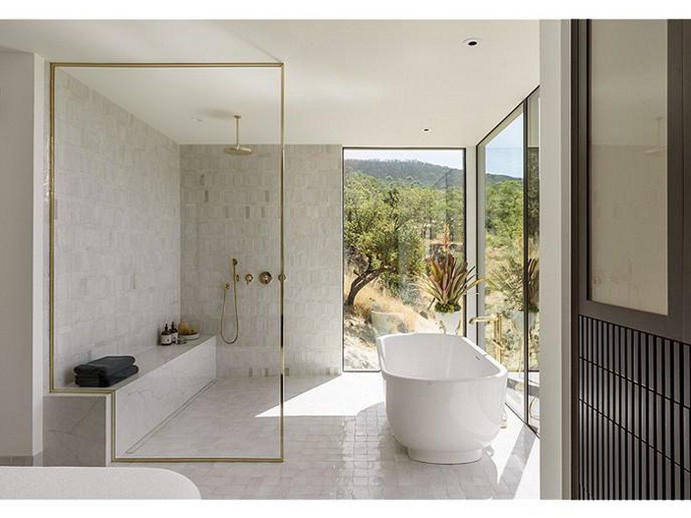 Kallista Brushed French Gold Single Function Showerhead 