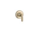 PINNA PALETTA VOLUME CONTROL TRIM LEVER HANDLE BRUSHED FRENCH GOLD FINISH 