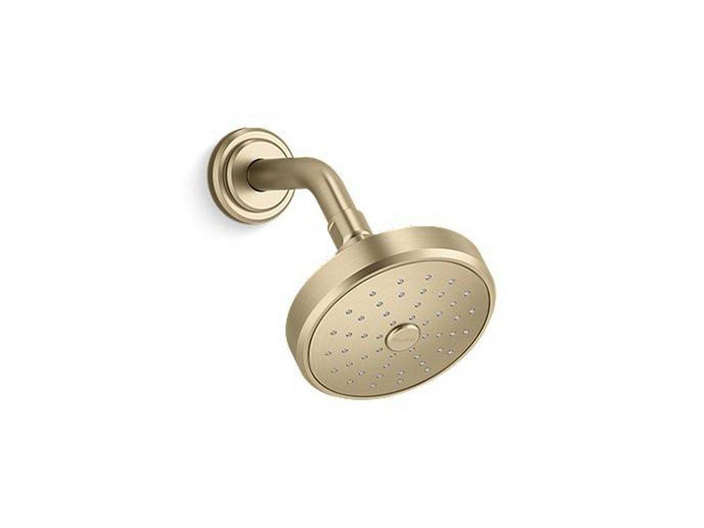 Kallista Brushed French Gold Single Function Showerhead 