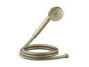 LAURA KIRAR SINGLE-FUNCTION HANDSHOWER W/ HOSE 1.75 GPM BRUSHED FRENCH GOLD FINISH 
