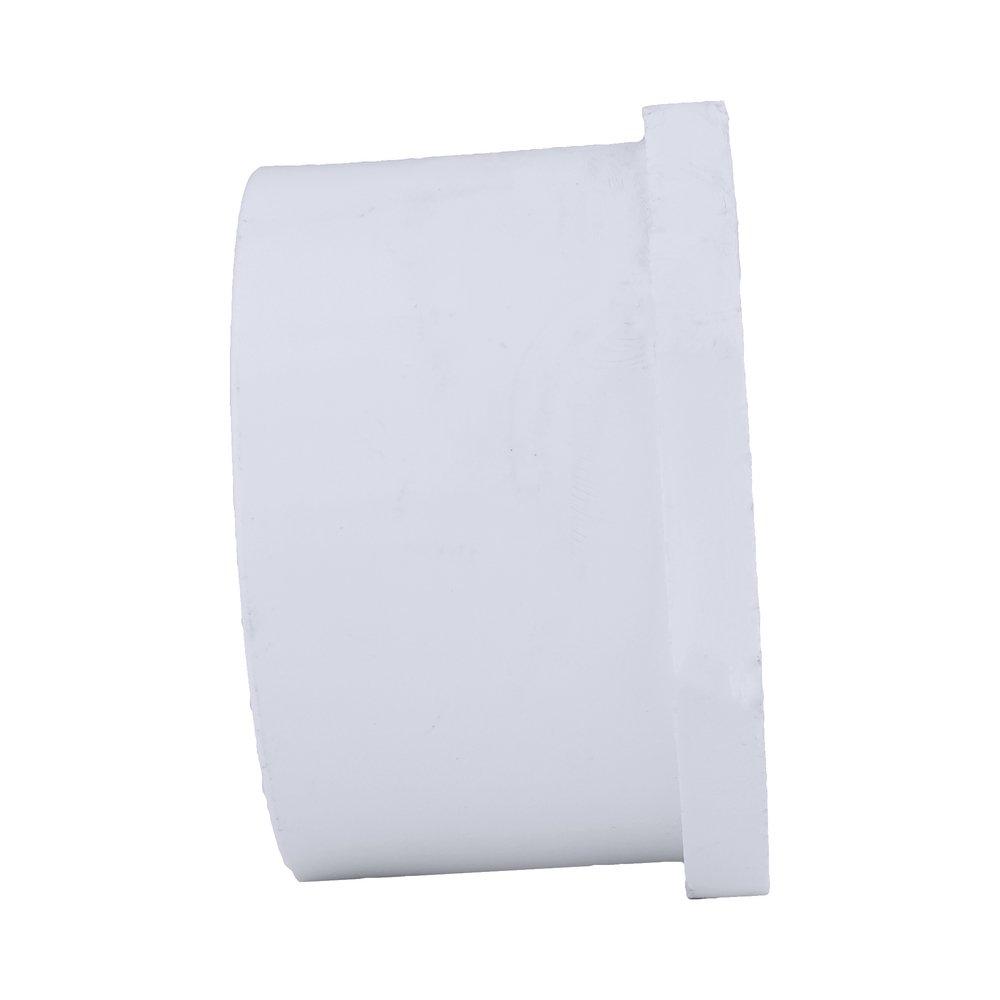 White PVC Schedule 40 Female Bushing 