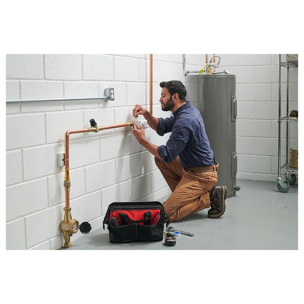Resideo White Leak Detection, Potable Water and Shut Off Valve Leak Detector 