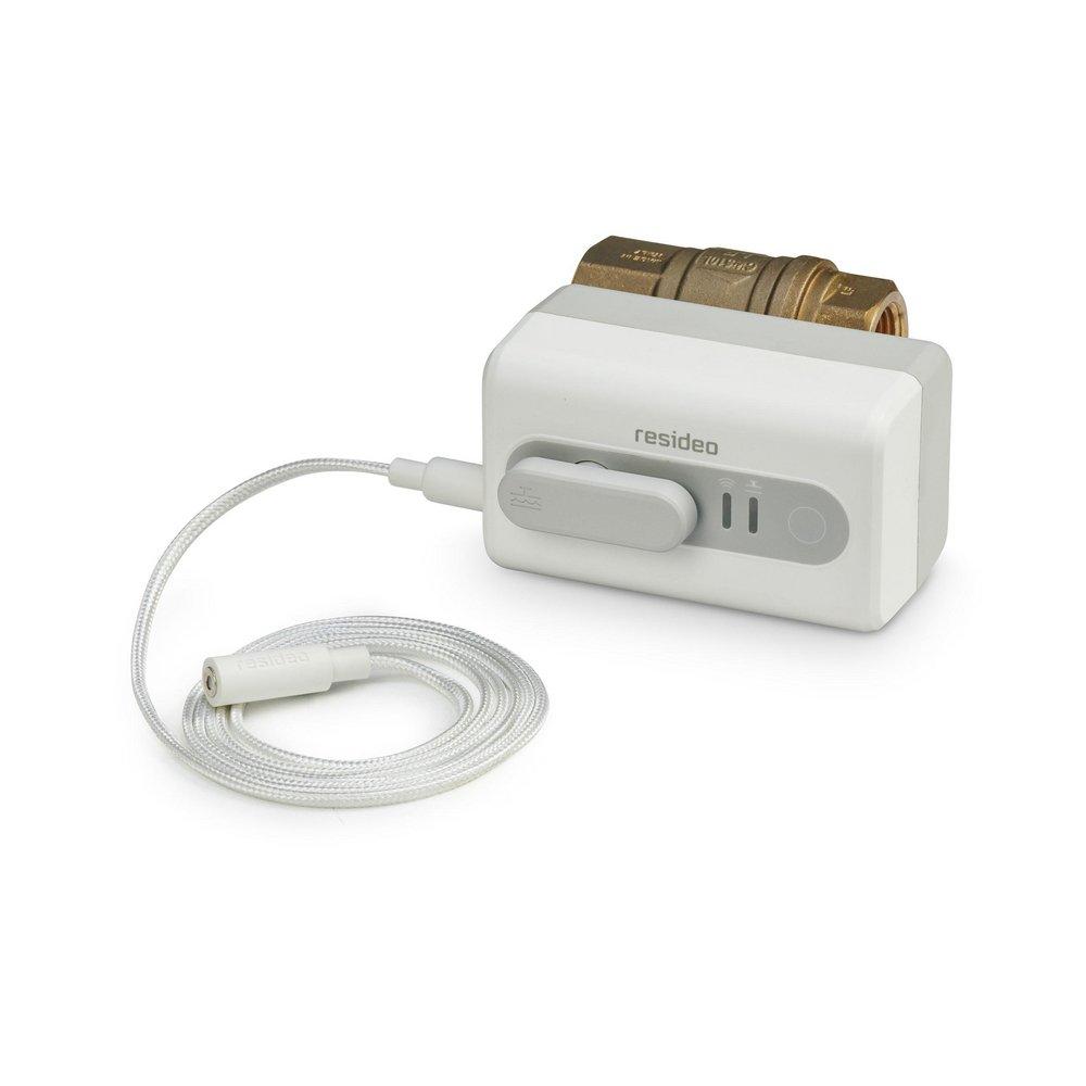 Resideo White Wi-Fi Actuator with NPT Ball Valve 
