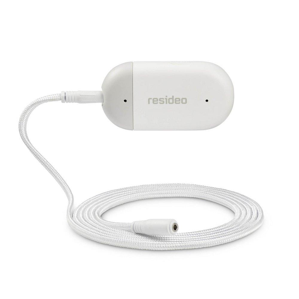 Resideo Grey Wi-Fi Water Leak and Freeze Detector 