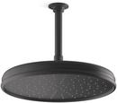 Single Function Showerhead in Matte Black