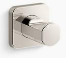1-Hook Robe Hook in Vibrant® Polished Nickel