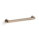 KOHLER Vibrant Brushed Bronze 18 in. Grab Bar 