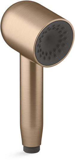 Single Function Hand Shower in Vibrant Brushed Bronze (Shower Hose Sold Separately)