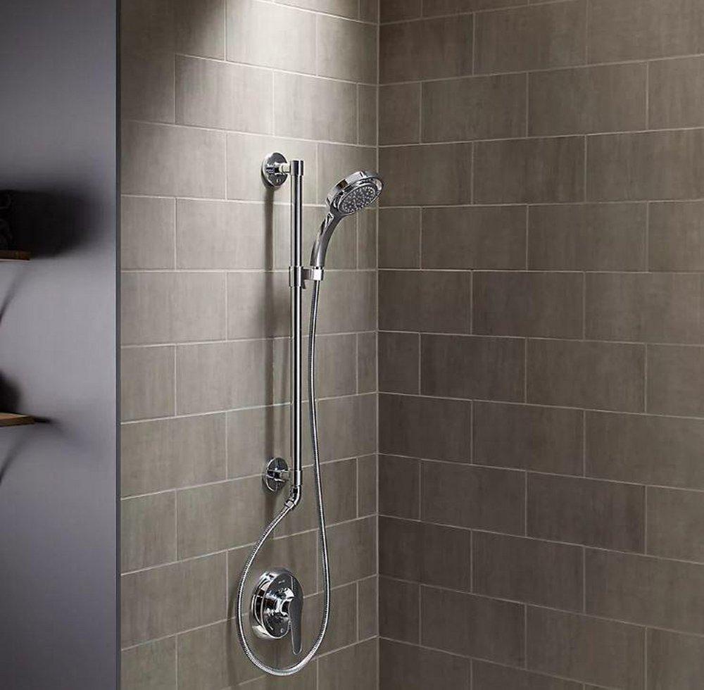 KOHLER Matte Black 18 in. Shower Rail 