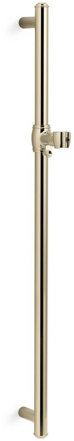 30 in. Shower Rail in Vibrant&reg; French Gold