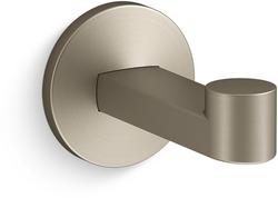 1-Hook Robe Hook in Vibrant Brushed Bronze