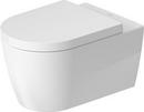Duravit White/Glaze Dual Flush Elongated Toilet Bowl 