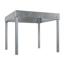 Jones Stephens Silver Galvanized Water Heater Support Stand 
