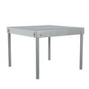 24IN SQUARE X 18IN HIGH GALVANIZED WATER HEATER STAND 