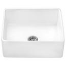 23 FIRECLAY FARMHOUSE KITCHEN LAUNDRY UTILITY SINK SINGLE BOWL WHITE 