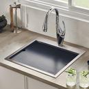 Ruvati 21 x 20 in. 1 Hole Single Bowl Drop-in Kitchen Sink 
