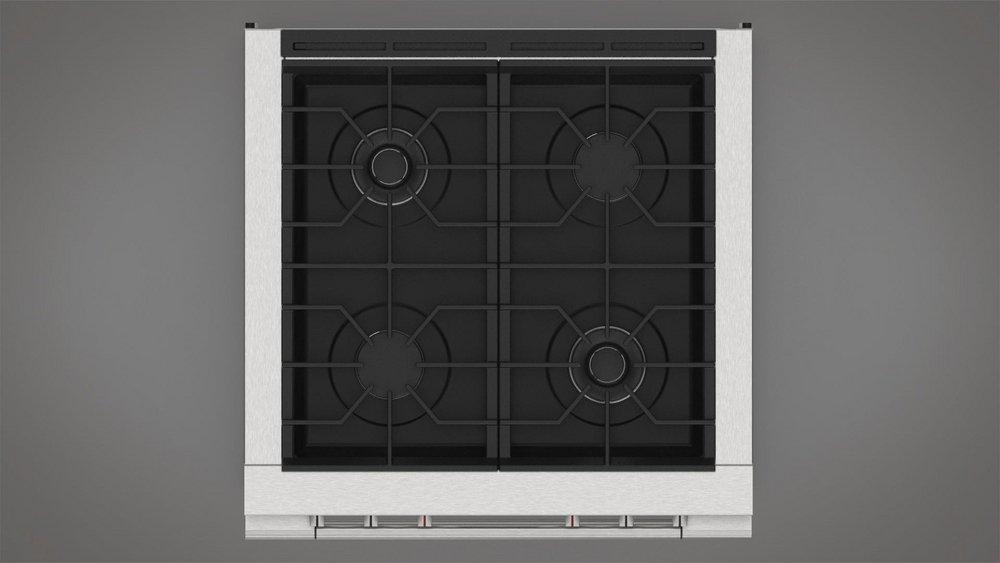 30 ACCENTO GAS RANGE 4 ALUMINUM BURNERS 