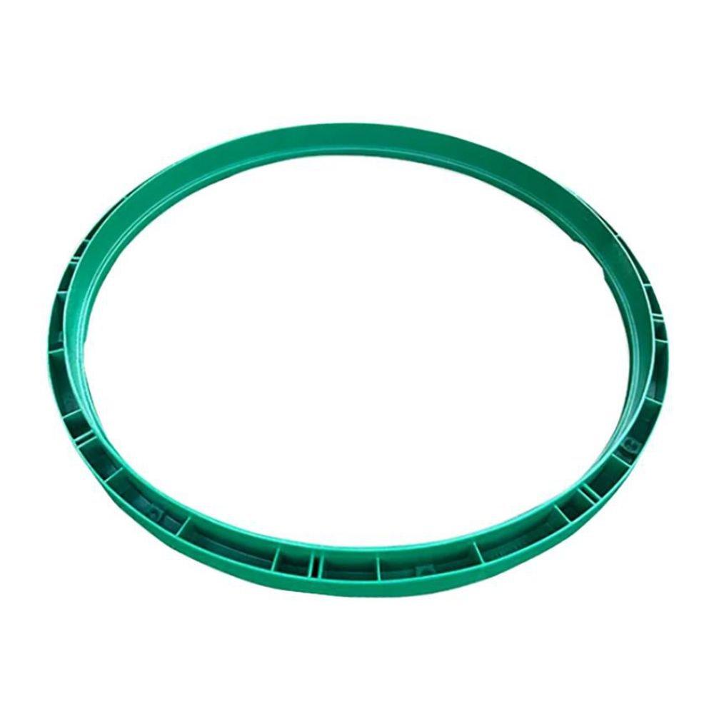 Green 16" Diameter Septic Tank Riser-to-Tank Adapter Ring 