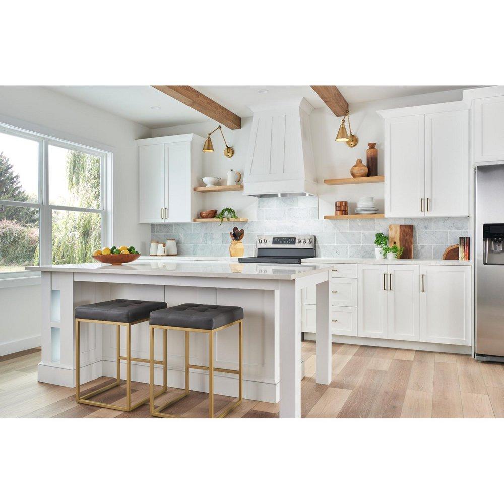 BROAN 21-INCH CUSTOM RANGE HOOD POWER PACK 450 MAX BLOWER CFM STAINLESS STEEL 