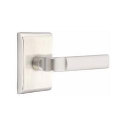 Privacy Lever in Satin Nickel