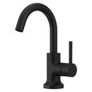 Single Handle Centerset Bathroom Sink Faucet in Matte Black 