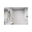 Single Handle Monoblock Bathroom Sink Faucet in Spot Defense Brushed Nickel 