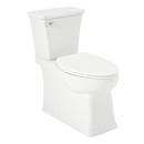 1.28 gpf Elongated Two Piece Toilet in White 