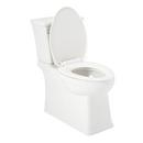 1.28 gpf Elongated Two Piece Toilet in White 
