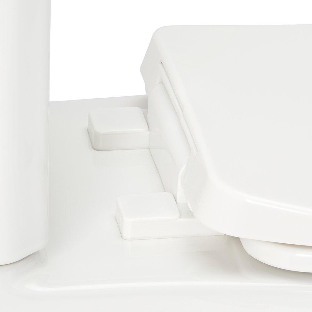 1.28 gpf Elongated Two Piece Toilet in White 