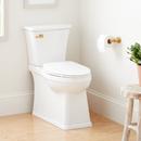 1.28 gpf Elongated Two Piece Toilet in White