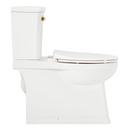 1.28 gpf Elongated Two Piece Toilet in White 