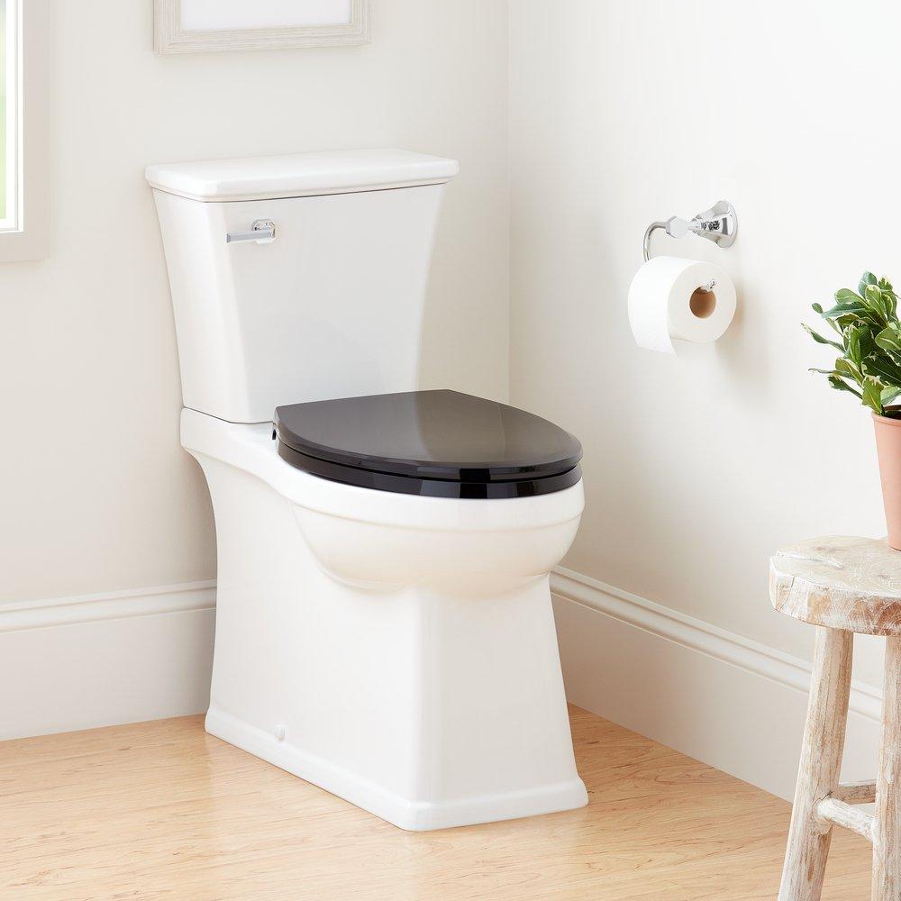 1.28 gpf Elongated Two Piece Toilet in White 