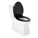 1.28 gpf Elongated Two Piece Skirted Toilet in White 